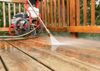 Deck Pressure Washing by Chattanooga Paint Co